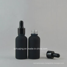 5ml-100ml Frost Black Essnetial Oil Glass Dropper Bottle